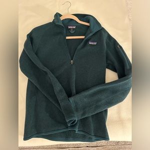 Patagonia Small Green Quarter Zip